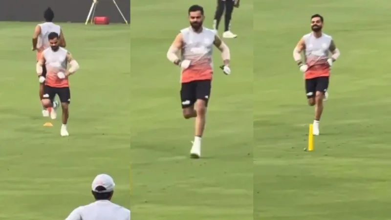 Virat Kohli Mimics Arshdeep Singh Style Video Goes Viral