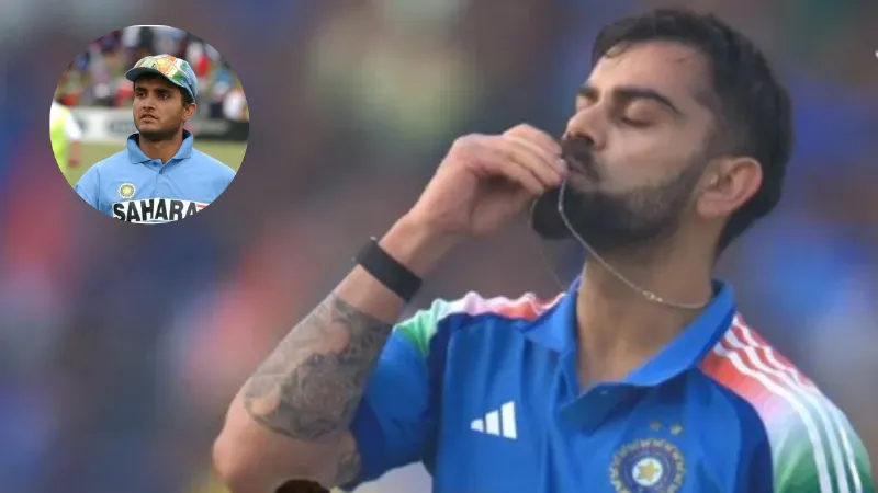 IND vs NZ Another record registered in the name of Virat Kohli leaving Saurabh Ganguly behind