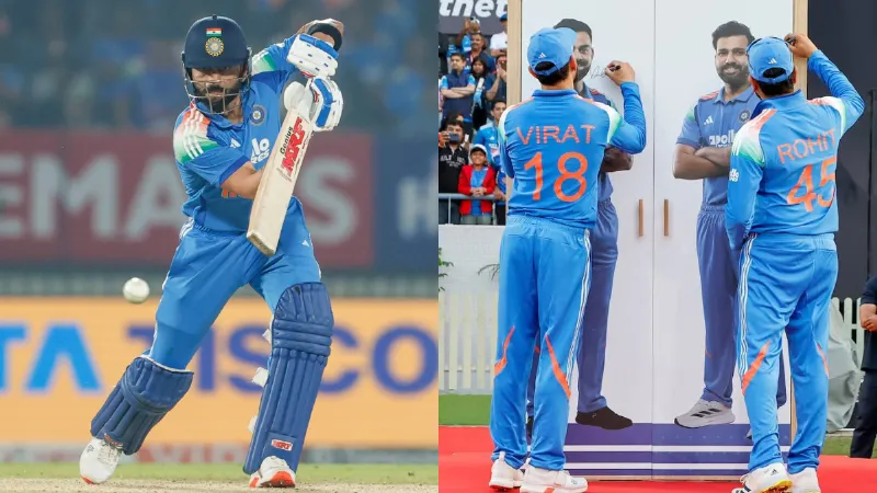 Cricket Virat Kohli magic in ODI a series of records Now keeping an eye on Rohit Sharma crown
