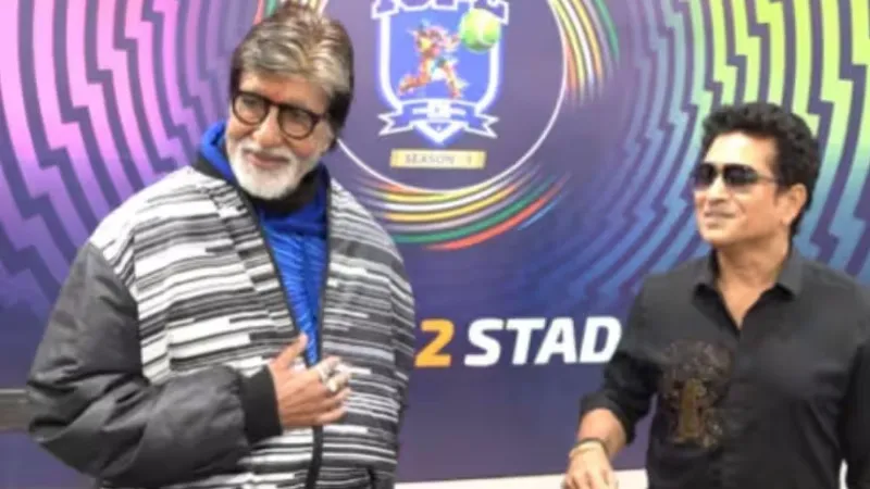 अमिताभ बच्चन और सचिन तेंदुलकर ने साथ मिलकर खेला क्रिकेट, किसकी हुई जीत? देखें VIDEO