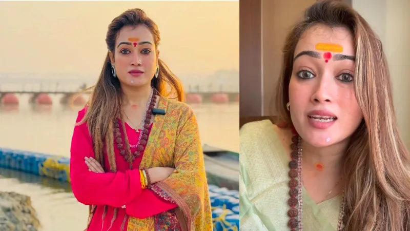 Influencer Harsha Richhariya went viral in Mahakumbh will leave the path of religion