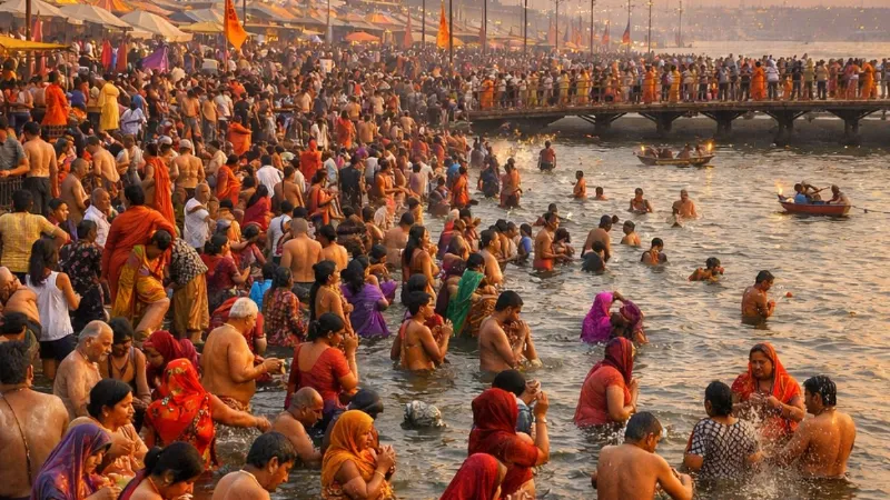 Makar Sakranti 2026:  मकर संक्रांति पर माघ मेले का स्नान, जान लें टाइमिंग; लगा श्रद्धालुओं का हुजूम