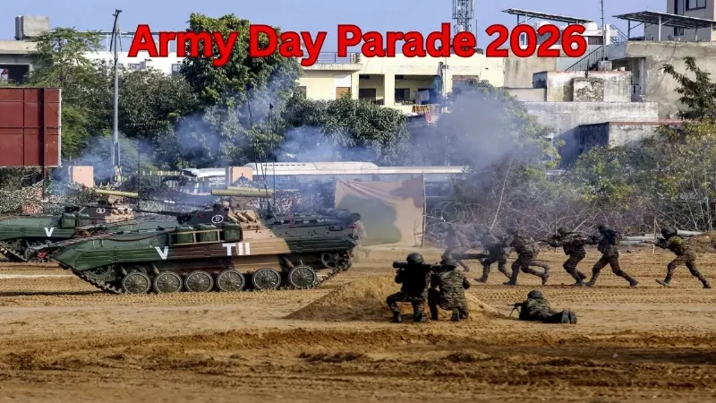 हेलिकॉप्टर, टैंक से रॉकेट लॉन्चर तक... आर्मी डे परेड में भारतीय सेना का शक्ति प्रदर्शन, देखें VIDEO