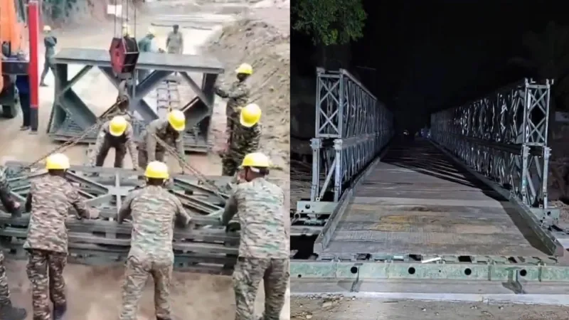 भारत ने फिर निभाई दोस्ती, भारतीय सेना ने श्रीलंका में बनाया तीसरा बेली ब्रिज, क्या है ऑपरेशन सागर बंधु?