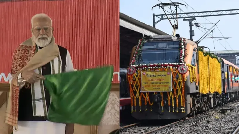 PM मोदी ने असम को दी बड़ी सौगात, 2 अमृत भारत ट्रेनों को दिखाई हरी झंडी; पढ़ें रूट डिटेल्स