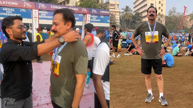 लोकसभा स्पीकर ओम बिरला के OSD राजीव दत्ता ने मुंबई मैराथन में लिया भाग, पीएम मोदी के इस संदेश को अपनाने की अपील