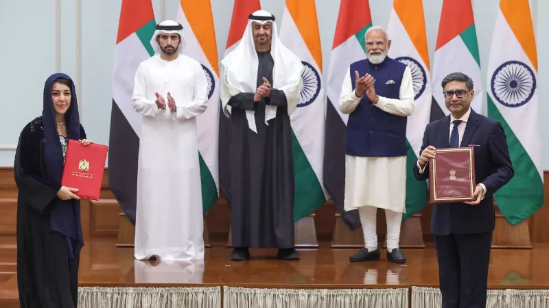 3 घंटे की भारत यात्रा पर आए UAE के राष्ट्रपति; न्यूक्लियर सेक्टर से लेकर AI तक, इन 5 समझौतों पर लगी मुहर