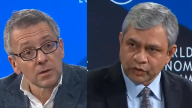 Davos IMF called India second tier AI power Ashwini Vaishnav replied Everyone kept watching