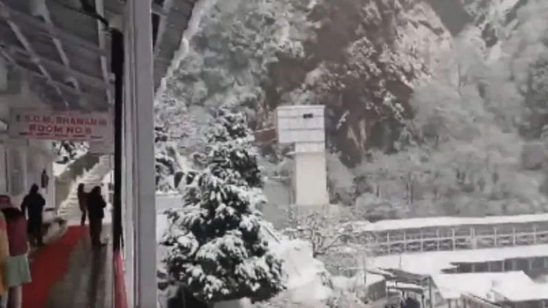 Vaishno Devi Snowfall new registration closed