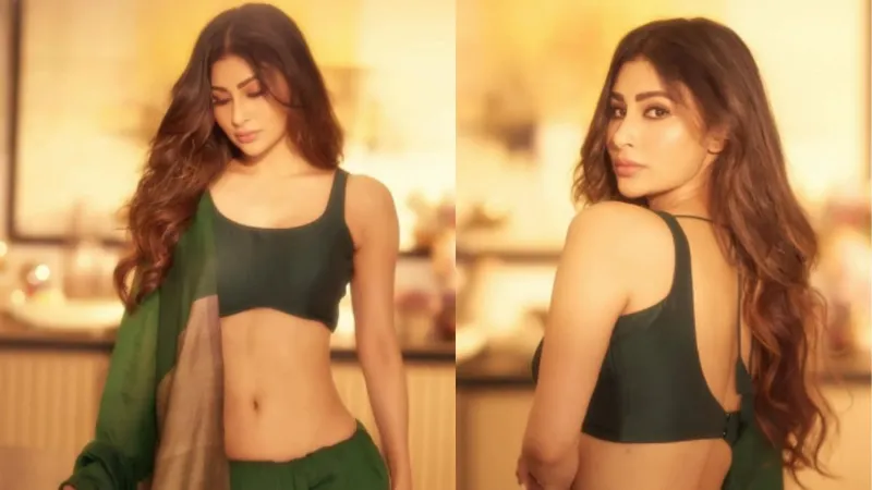 Started placing his hands on her waist Mouni Roy molested during Haryana stage show