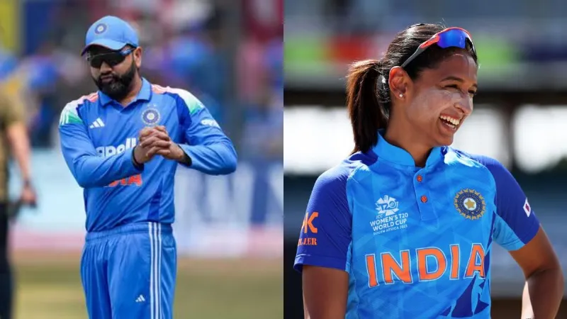 Rohit Sharma and Harmanpreet Kaur received Padma Shri was honored with Padma awards sports world