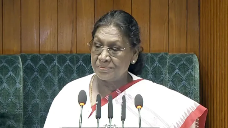 Budget Session 2026 president draupadi murmu says advanced india is government vision