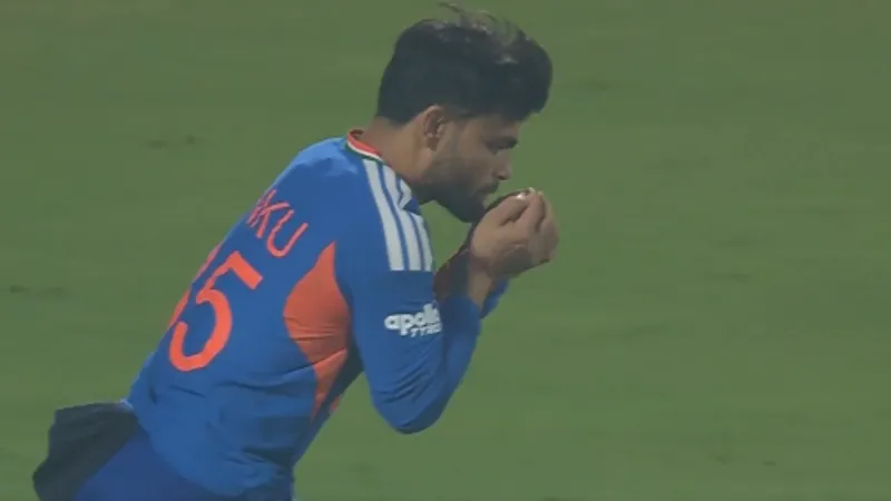 IND vs NZ: फील्डिंग में रिंकू सिंह ने रचा इतिहास, ये कारनामा करने वाले बने दूसरे भारतीय; देखें VIDEO