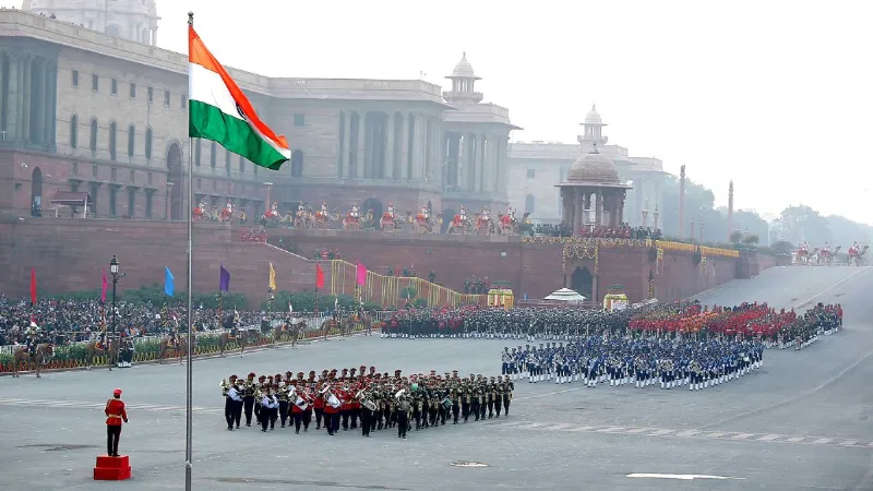 Beating Retreat Ceremony: विजय चौक पर बीटिंग रिट्रीट सेरेमनी, राष्ट्रपति द्रौपदी मुर्मू और PM मोदी रहे मौजूद