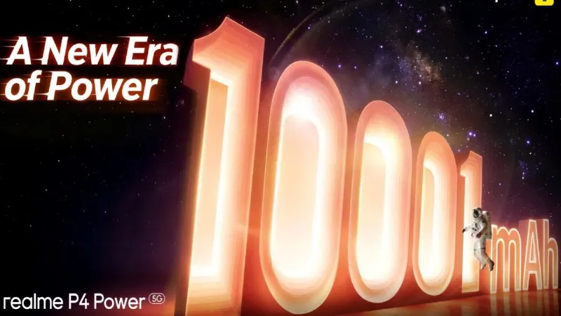10001mAh बैटरी के साथ लॉन्च हुआ Realme P4 Power 5G, कीमत से लेकर फीचर्स तक... यहां जानें सबकुछ