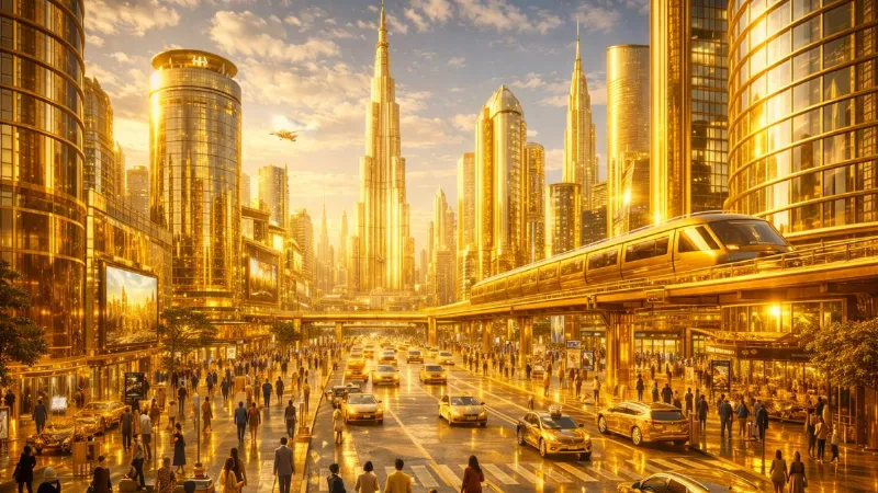 यहां बनेगा दुनिया का पहला 'सोने का शहर', 1 हजार से ज्यादा होंगी 'सोने की दुकानें'; वीडियो देख रह जाएंगे हैरान