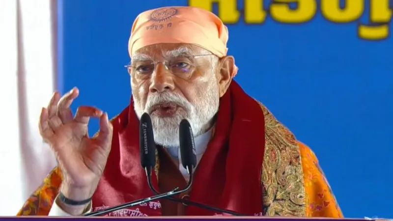 life Saint Guru Ravidas ji is a symbol of social harmony equality and justice PM Modi in Jalandhar