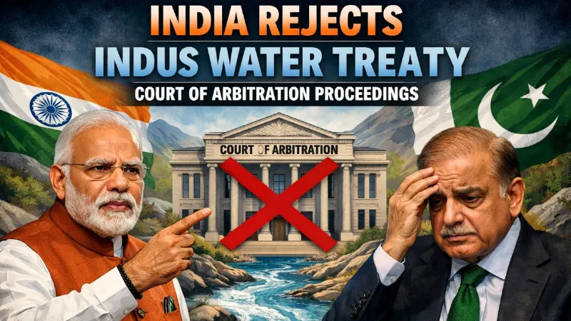 सिंधु जल समझौते की सुनवाई में शामिल नहीं होगा भारत, कहा- 'हम इस अवैध कोर्ट के आदेशों को नहीं मानते'