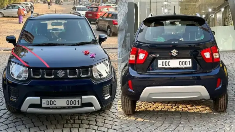 Viral DDC 0001 person spent Rs 1.17 crore to get this number plate of the vehicle it is special