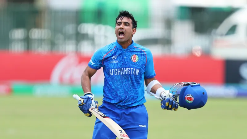 Faisal Shinozada batsman from Afghanistan who wreaked havoc on the Indian bowlers two centuries