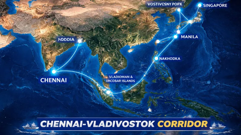 भारत और रूस के बीच और मजबूत होगा व्यापार, चेन्नई-व्लादिवोस्तोक तक स्पेशल ट्रेड रूट बनाने की तैयारी