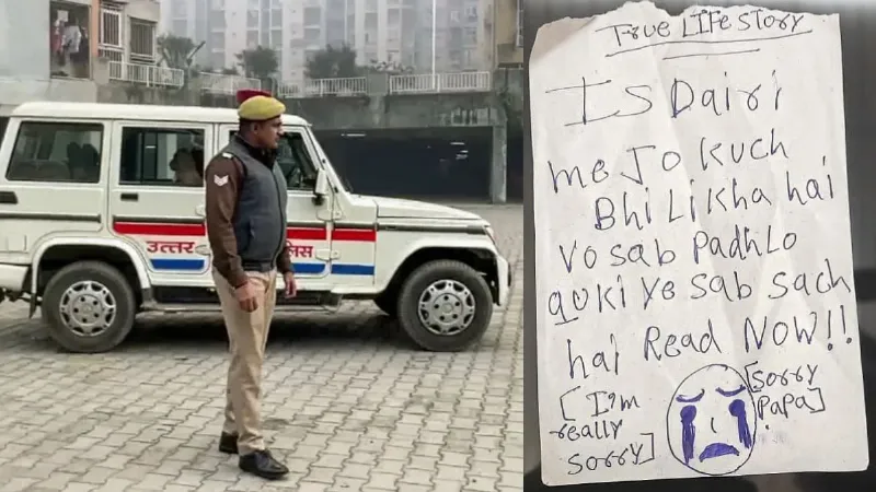 प्यार करते हैं कोरियन से और शादी इंडियन से, कभी नहीं... गाजियाबाद की 3 बहनों का सुसाइड नोट बरामद