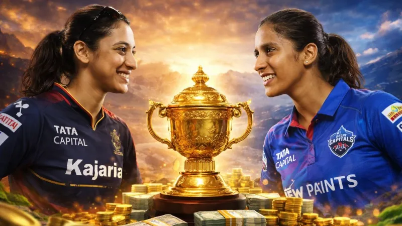 WPL 2026 Final DC vs RCB Prize money for the winning team