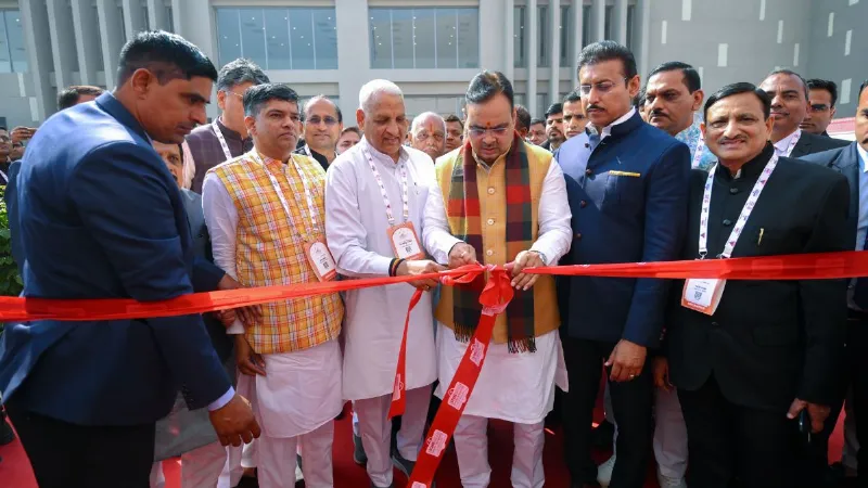CM Bhajan Lal Sharma inaugurated India Stonemart 2026 in jaipur