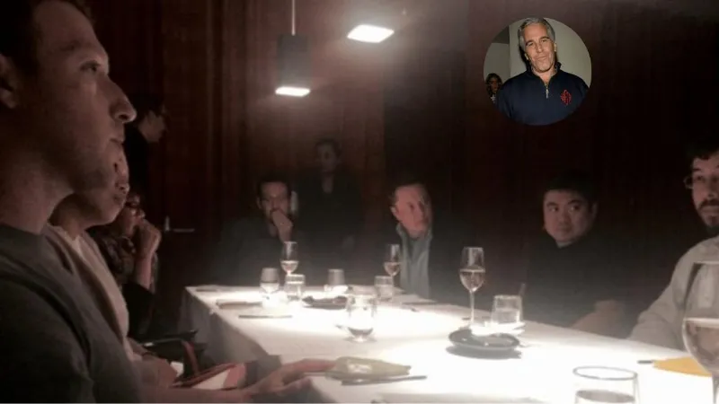 एपस्टीन के साथ 'वाइल्ड पार्टी' में दिखे एलन मस्क और जुकरबर्ग, तस्वीर सामने आने के बाद बवाल तय