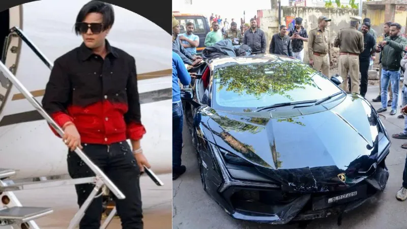 Kanpur Lamborghini car accident accused Shivam Mishra arrested