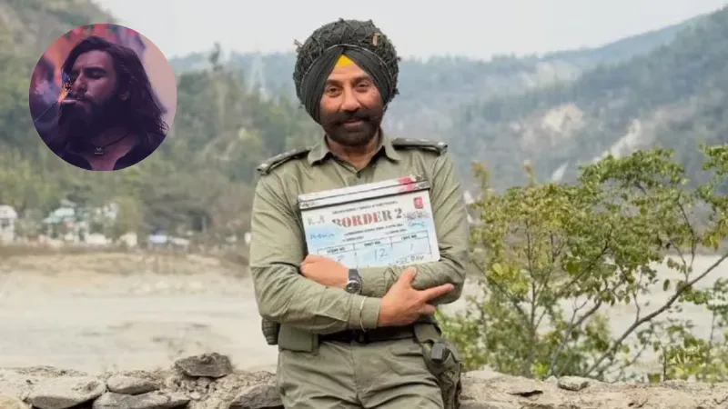 Bollywood Sunny Deol funny reaction to this dialogue from Ranveer Singh Dhurandhar find out what he said