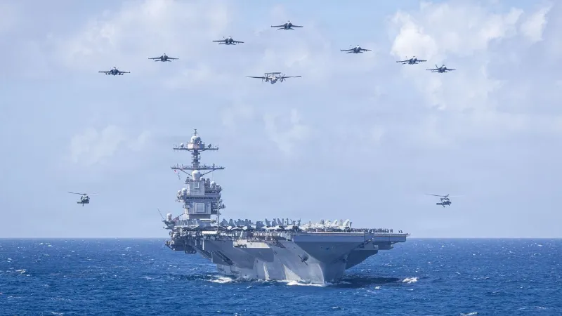 तेहरान पर बड़ा हमला के फेर में अमेरिका! ईरान की तरफ यूएस का सबसे बड़ा एयरक्राफ्ट कैरियर रवाना