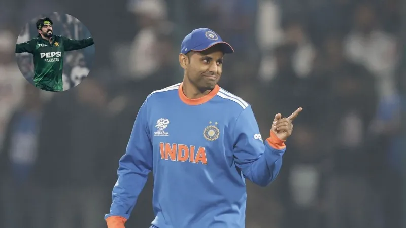 Ind vs pak Suryakumar Yadav speaks about the bowling of Pakistan mystery spinner Usman Tariq