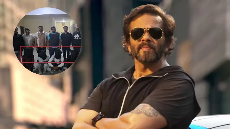 Joint action UP STF and Mumbai Crime Branch main accused opened fire at Rohit Shetty house arrested