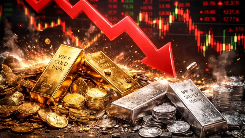 Gold and silver prices decreased Will the decline continue today rate