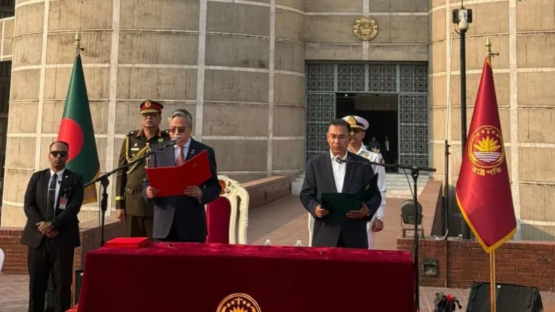 बांग्लादेश को मिला नया प्रधानमंत्री, तारिक रहमान ने ली पीएम पद की शपथ, दो दशक बाद सत्ता में लौटी BNP