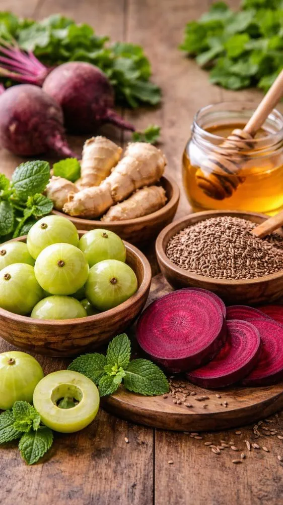 आंवला और चुकंदर का हेल्दी जूस, सेहत के लिए फायदेमंद और स्वाद में लाजवाब