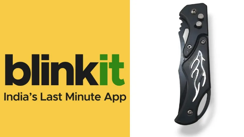 Blinkit got into trouble for selling knives online Delhi Police filed an FIR learn the full story