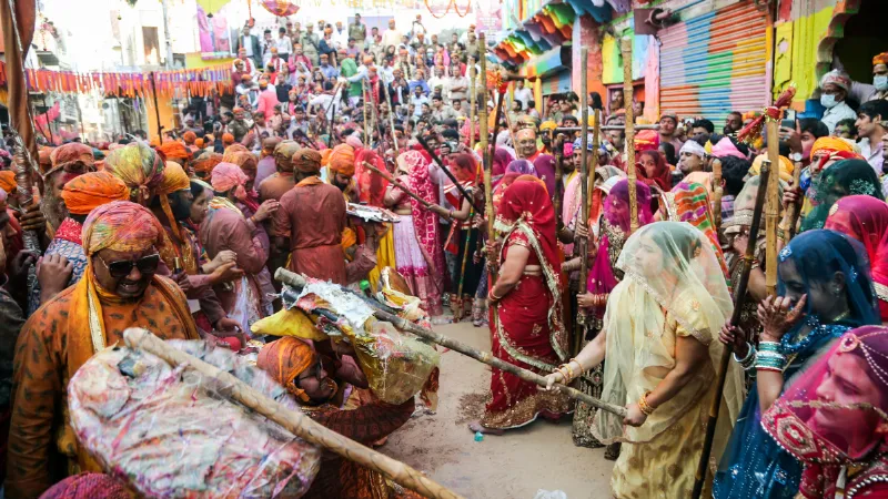 When is Barsana Lathmar Holi celebrated Learn the exact timing of this unique Mathura tradition