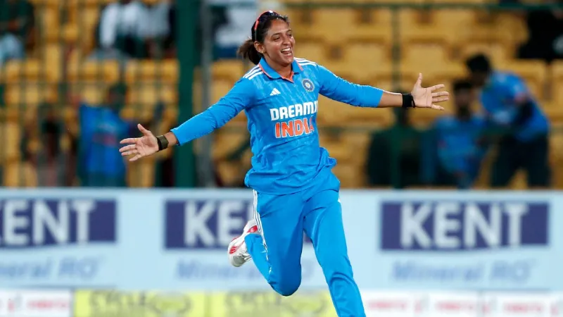 Harmanpreet Kaur makes history most capped international player in women's cricket
