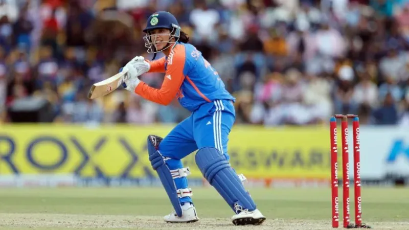 IND-W vs AUS-W Smriti Mandhana blast created history in Australia crossed the 500-run mark