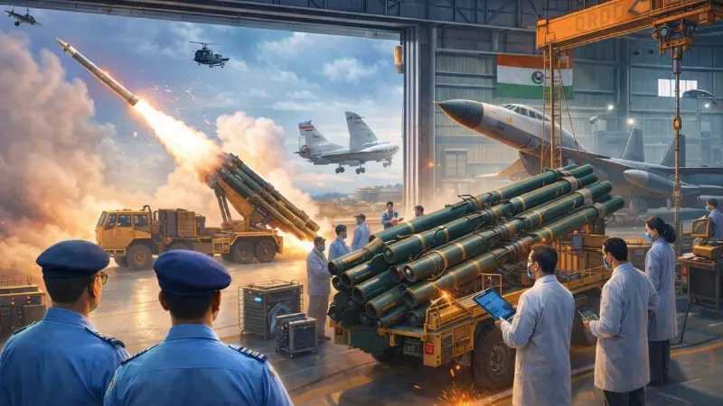 भारतीय वायु सेना को मिलेगा स्वदेशी पिनाका रॉकेट, DRDO ने शुरू किया काम, आर्मी वर्जन से कितना अलग होगा?