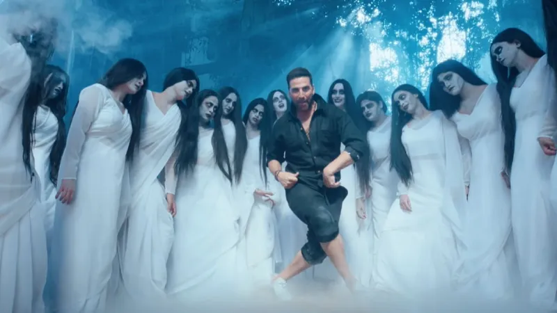 excitement among the audience about the first song of Bhoot Bangla Ram Ji Aake Bhala Karenge