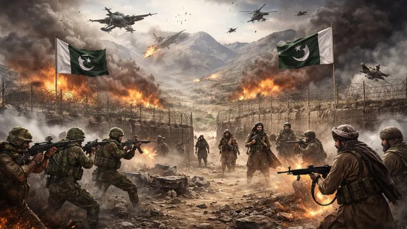 डूरंड लाइन, पश्तून, TTP... क्या है पाकिस्तान-अफगानिस्तान के बीच लड़ाई की वजह? फिर छिड़ गई भीषण जंग