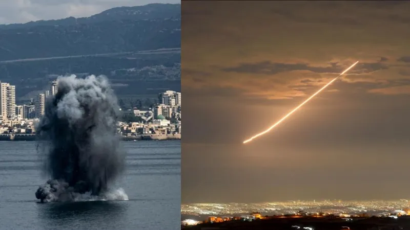 Iran launches missile attack on UAE Dubai Airport Burj Al Arab