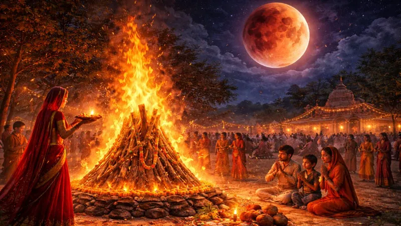 Holika Dahan: आज होलिका दहन पर भद्रा का साया, क्या है दहन का शुभ मुहूर्त? जानें मंत्र और पूजा विधि