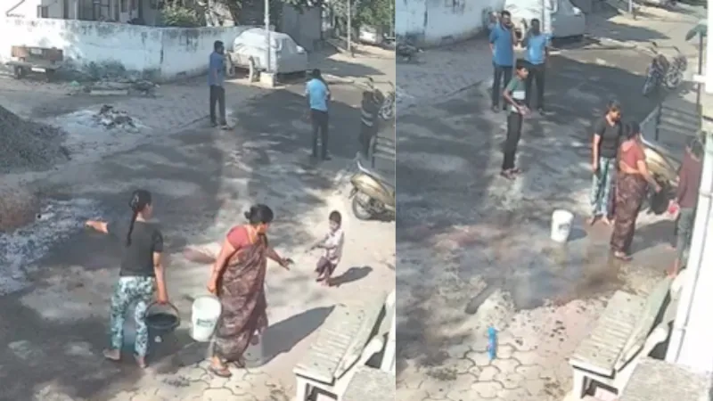 4 साल के पोते ने डाला रंग, तो नानी ने कर दी क्रूरता की सारी हदें पार; CCTV फुटेज आई सामने