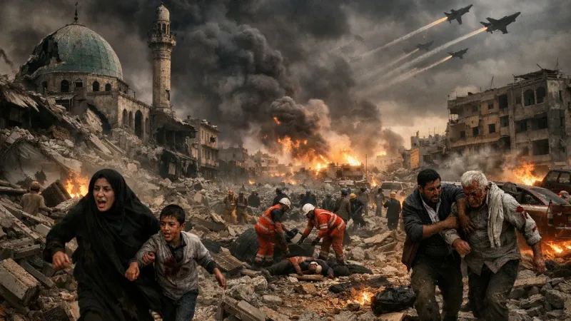 1332 लोगों की मौत, 3643 संपत्तियां नष्ट... ईरान पर हमले का सातवां दिन, पश्चिम एशिया में गहराया संकट