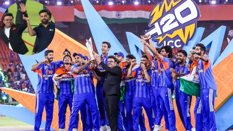'यही है मैच का स्क्रिप्टराइटर!' रोहित शर्मा ने सबके सामने लिए जय शाह के मजे, वायरल हुआ वीडियो