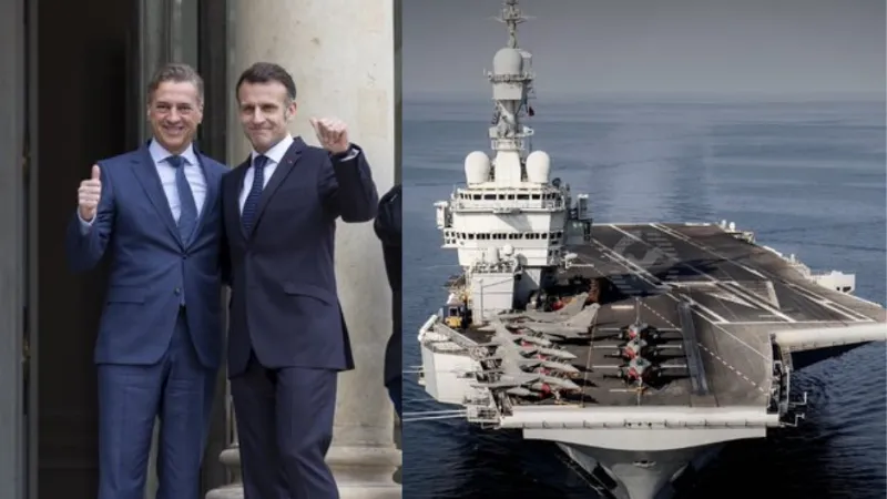 मिडिल ईस्ट में भड़की जंग में फ्रांस की एंट्री, मैक्रों ने लाल सागर में उतारे दो जंगी जहाज; जानें इसके मायने